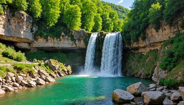 À la découverte de la cascade du pont d'espagne