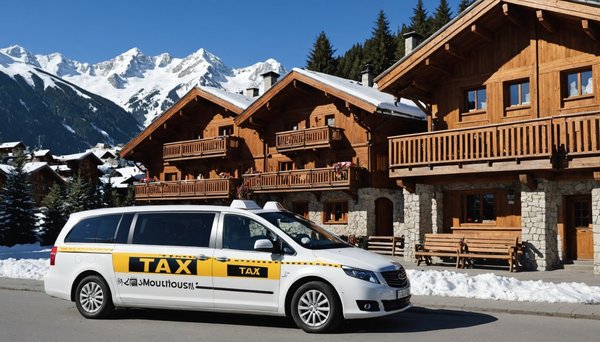 Taxi moutiers courchevel : transfert confort et Économique